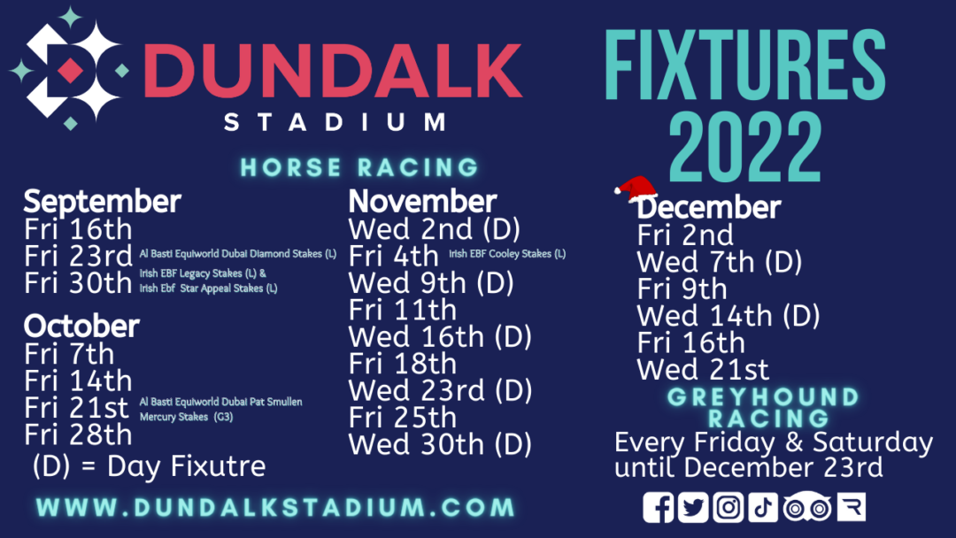 Racing Calendar Events Dundalk Stadium