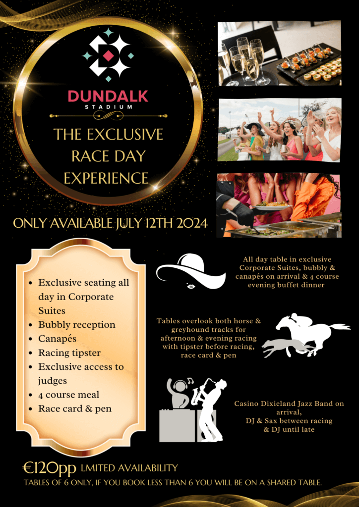 Ladies Day Dundalk 2024 Premium VIP Package